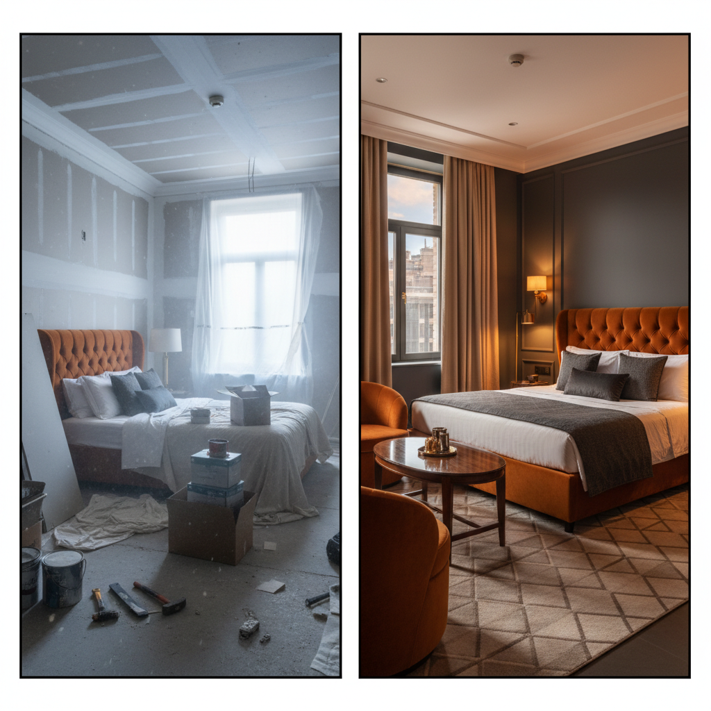 Proven Before and After Post Ideas for Boutique Hotels