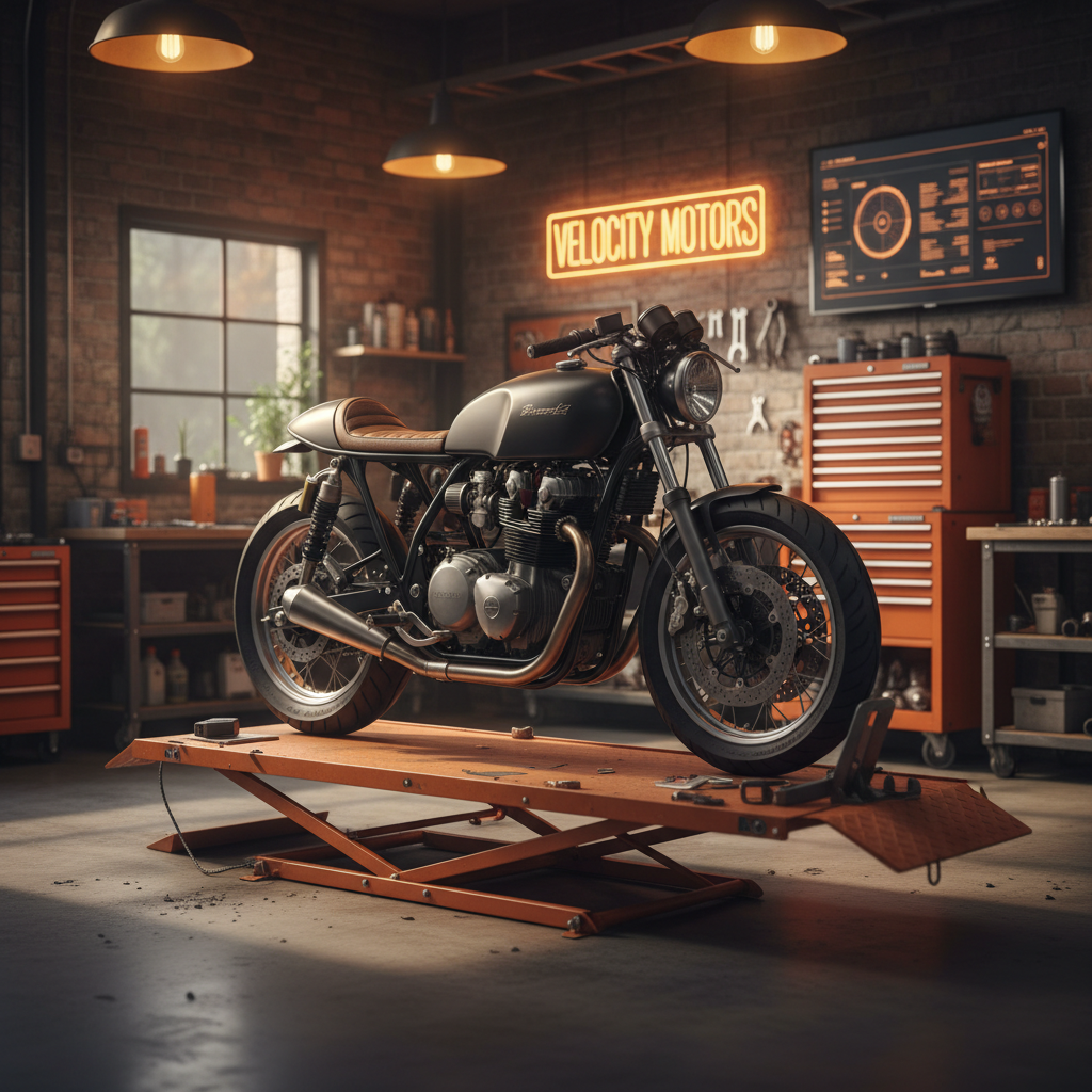 Scroll-stopping hooks for Motorcycle Shops