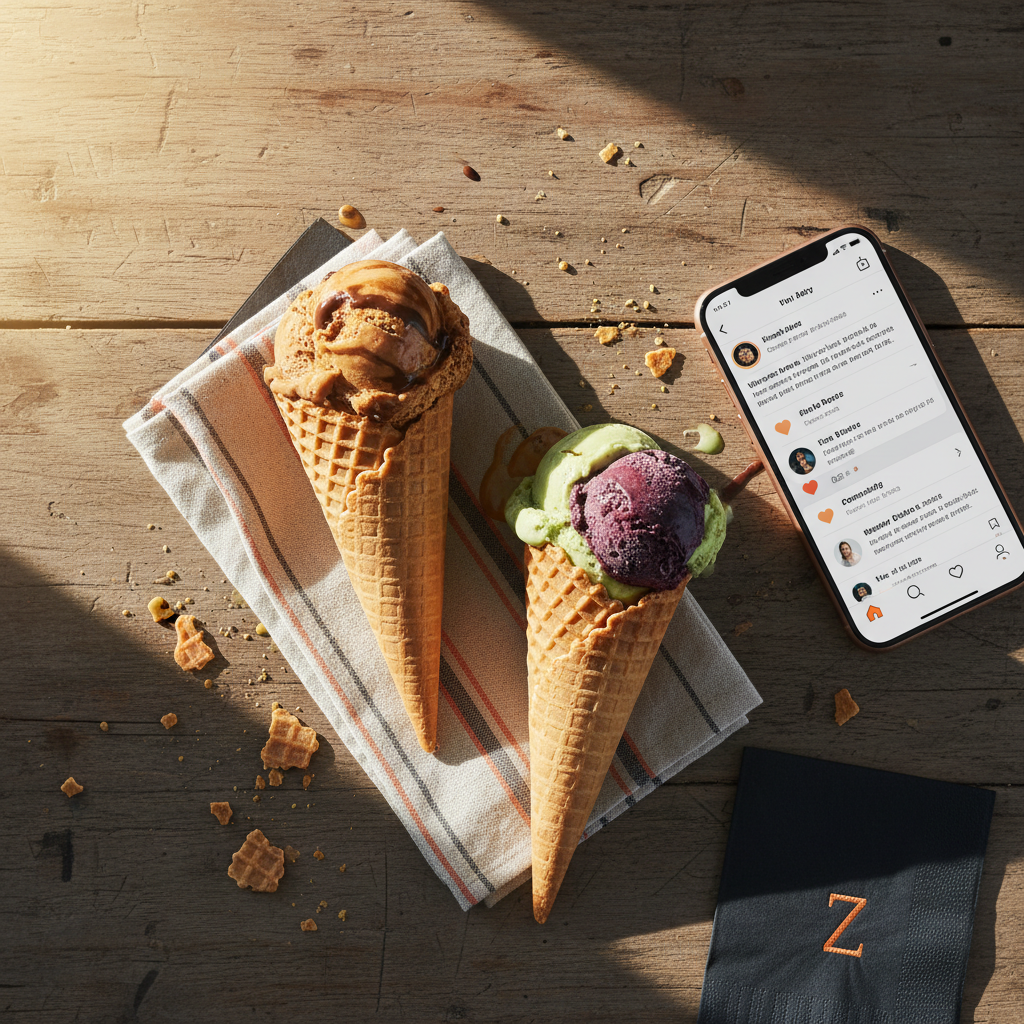 A Practical Weekly Content Plan for Ice Cream Shops